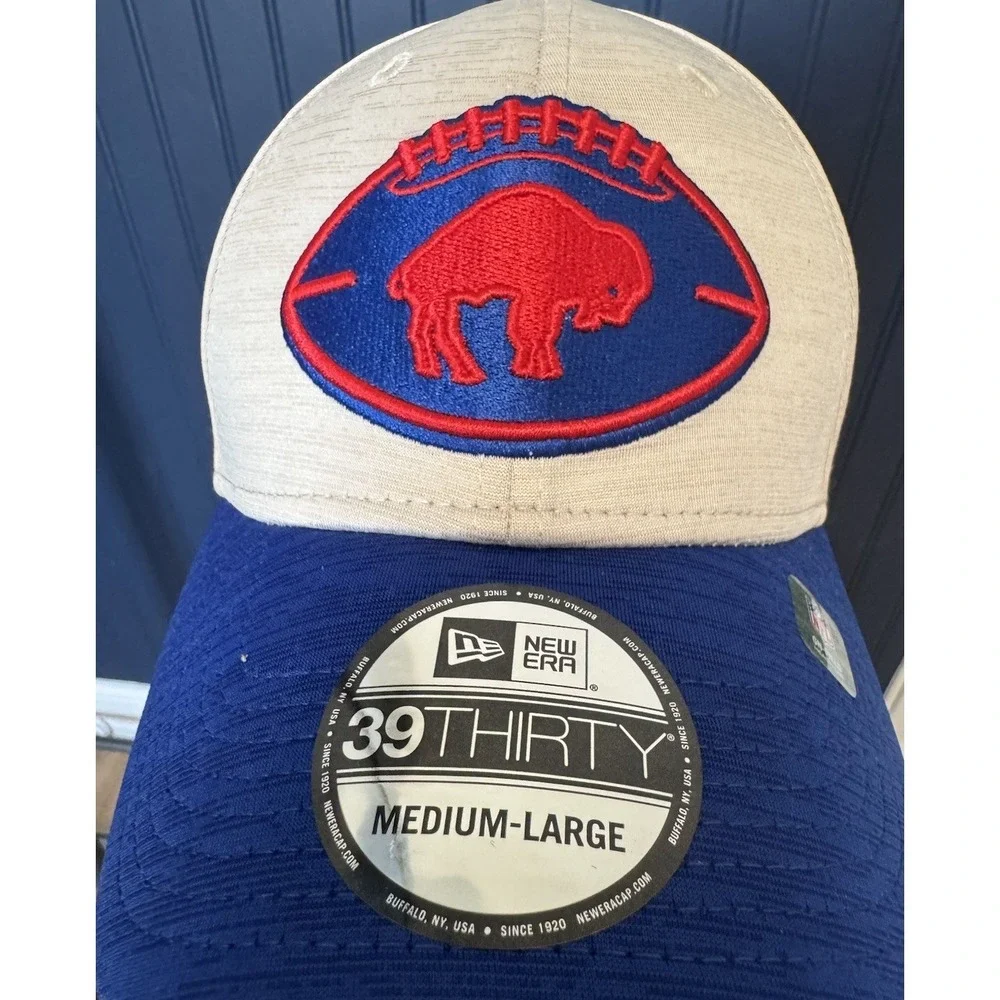 NEW Buffalo Bills NFL New Era 39Thirty Medium/ Large Hat Football‎ Cap